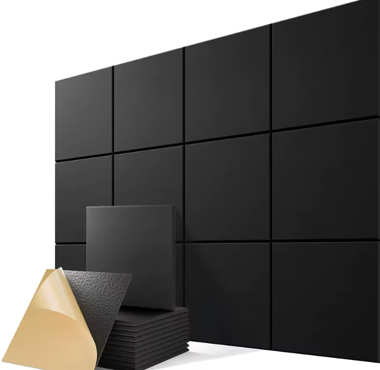 Luxury Adhesive Acoustic Panels — 12pcs