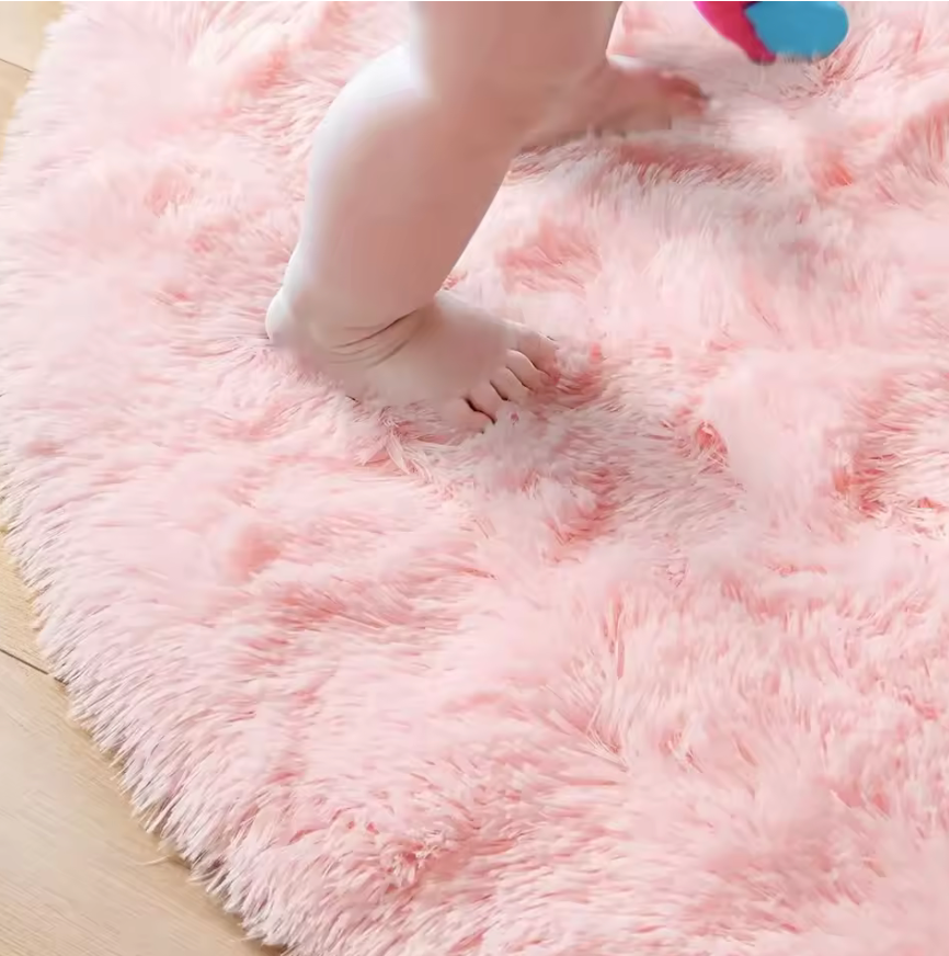 Super Soft Round Floor Rugs - Home Decor for Child Comfort