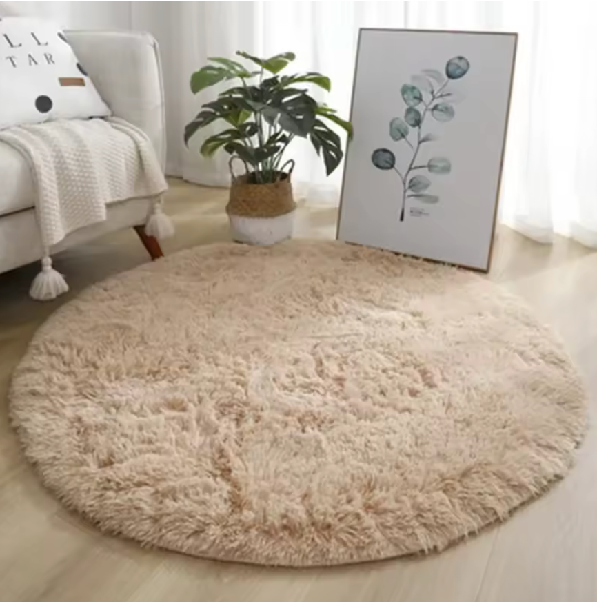 Super Soft Round Floor Rugs - Home Decor for Child Comfort