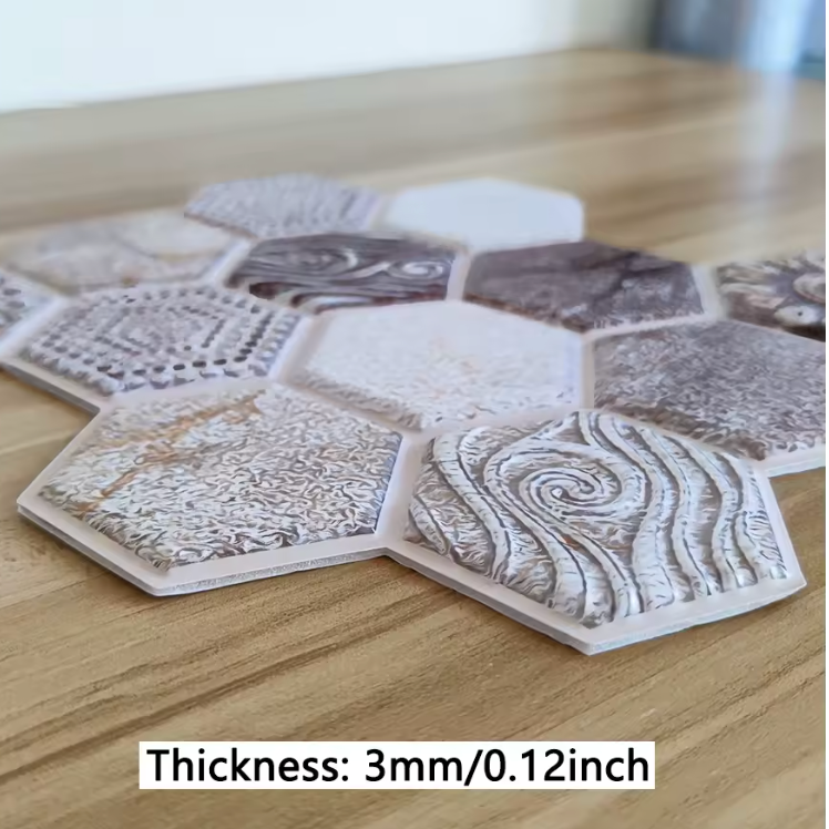 Bathroom Wall Tiles — Self Adhesive(20 pcs)