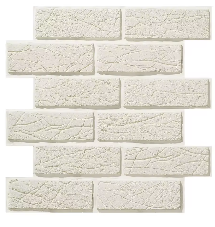 3D Wall Tile — Adhesive Stick
