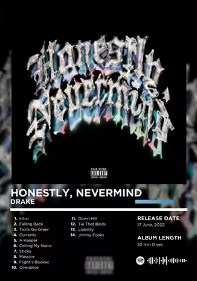 Album Cover Wall Poster  — Pop Art