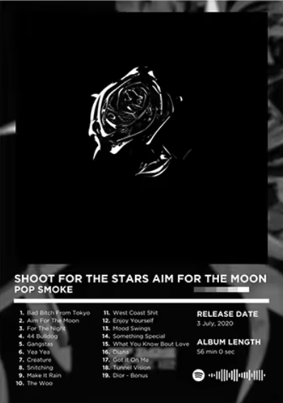 Album Cover Wall Poster  — Pop Art